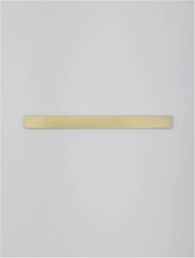 Aplica LED pentru baie cu protectie IP44 SELINE aurie L-90cm