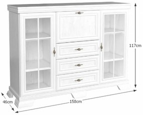 Zondo Dulap tip bar Kraz KK6 (sosna andersen). 809047