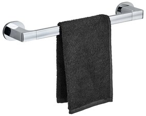 Suport pentru prosoape argintiu lucios autoadeziv din oțel inoxidabil Maribor – Wenko