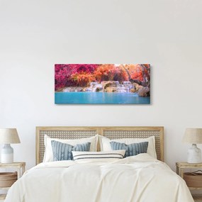 Tablou lagyna turcuaz, Laos, Tat Kuang Si (120x50 cm)