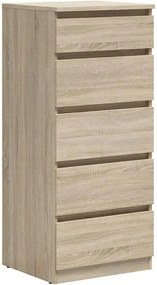 Comoda TETRIX, stejar sonoma, PAL, 50x45x115 cm