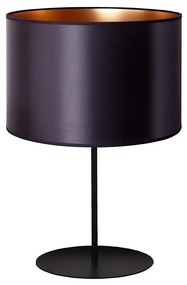 Lampă de masă Duolla CANNES 1xE14/15W/230V d. 20 cm negru/cupru