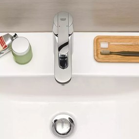 Baterie lavoar Grohe Get marimea M crom lucios cu ventil