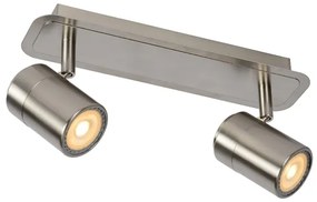 Lucide 26957/10/12 - Spot LED LENNERT LED/2x5W/230V crom mat