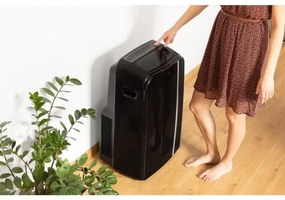 Aparat mobil inteligent de aer condiționat 3 în 1 1450W/230V 12000 BTU Wi-Fi negru + telecomandă