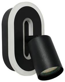 Aplica de perete cu spot metal negru San Diego