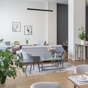 Lustr pe cablu LUNGO T8 1xG13/18W/230V negru