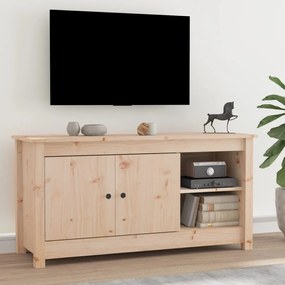 814589 vidaXL Comodă TV, 103x36,5x52 cm, lemn masiv de pin