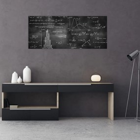 Tablou - Dragoste de numere (120x50 cm)