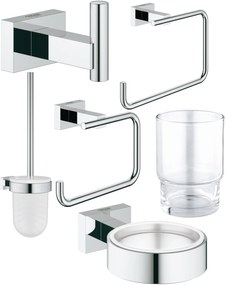 Set perie de toaletă Grohe Essentials 40513001, suport prosop Grohe Essentials 40510001, 40507001, 40508001, 40511001, 40372001