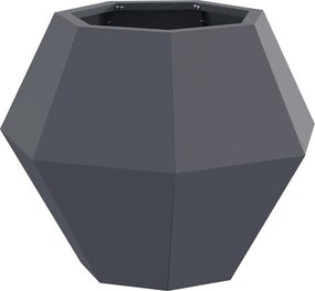 vidaXL Jardinieră Antracit 50 x 50 x 40 cm Oțel