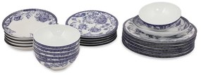 Set veselă 24 piese din porțelan Kütahya Porselen Flowers