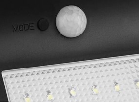 HÖFFTECH - Lampă solară de perete cu LED și senzor, 3,7V, 2200 mAh, IP44