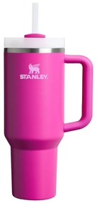 Termos roz cu pai din oțel inoxidabil 1,18 l Quencher H2.0 FlowState Tumbler Violet Blossom – Stanley
