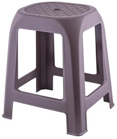 Scaun din plastic DESIGN mocca, 41 x 35 x 46 cm