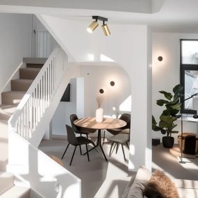 Spot Brilagi SELE GOLDEN 2xGU10/30W/230V negru/auriu