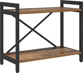 vidaXL Raft pentru cărți Lemn vechi 60 x 30 x 50 cm Lemn compozit