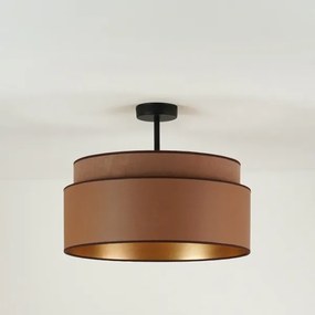 Brilagi - Plafonieră OREGON VEGE 1xE27/15W/230V, Ø 45 cm, maro