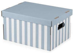 Cutii de depozitare din carton cu capac 2 buc. Stripes – Compactor