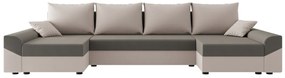 Expedo Canapea extensibilă în formă de U VIVIANA, 311x90x140, sawana 21/sawana 01