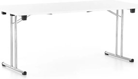 Masa plianta 180 x 80 cm, alba