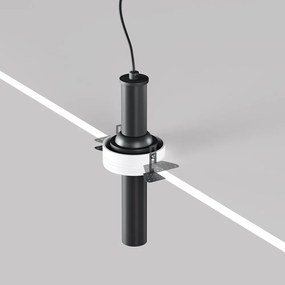 Spot LED incastrabil rotativ retractabil Focus T negru