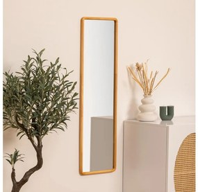 Oglindă de perete Atmosphera KIM 116x35 cm arbore de cauciuc