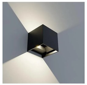 APLED - LED Aplică perete exterior CUBE 2xLED/3W/230V IP65