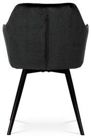Scaun sufragerie Danarra-425-BK4 (negru). 1120437