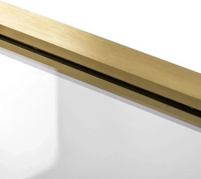 Cabina de dus Rea Atlas 80x90 Brush Gold