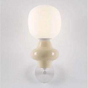 Aplica de perete din ceramica design modern CHIC galben