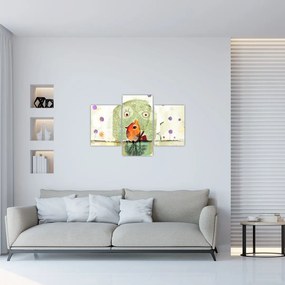 Tablou - Sufletul unei păsări (90x60 cm)