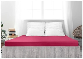 Cearsaf jersey ALVORA 180x200 cm vinuriu