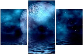 Tablou Luna deasupra mării (90x60 cm)