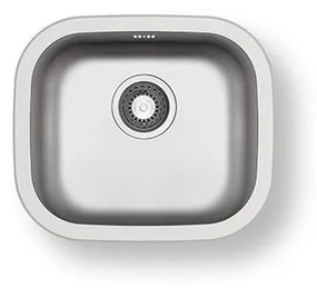 Pyramis 100080101 - Chiuvetă de bucătărie KIBA SQUARE 46,5x40,5 cm