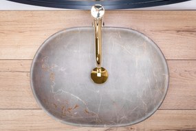 Lavoar Lara ceramica sanitara Marmura Beige – 48,5 cm