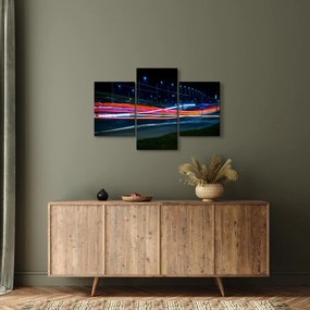 Tabloul orașului nocturn (90x60 cm)