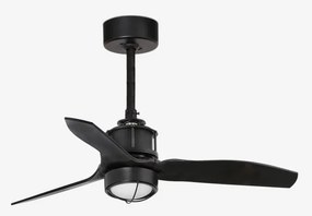 Lustra cu Ventilator si telecomanda JUST FAN XS LED negru