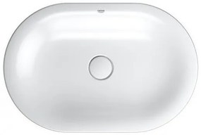 Lavoar baie pe blat, oval Grohe Essence Vessel 60x40 cm, tratament PureGuard