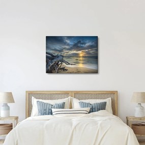 Tablou cu marea în apus de soare (70x50 cm)