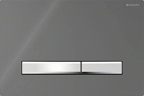 Geberit 115.788.SD.2 - Plăcuță de acționare Sigma50 24,6 x 16,4 cm antracit / crom mat