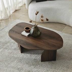 Măsuță de conferință Rock Walnut