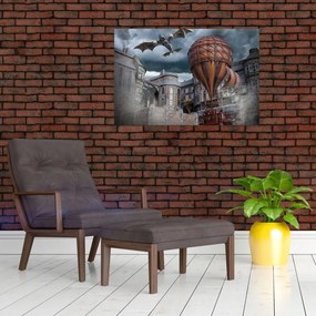 Tablou - Peisaj suprarealist (90x60 cm)