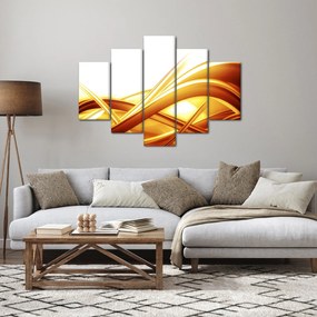Tablou - Abstrac galben (150x105 cm)