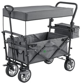 Camion de mână cu acoperiș gri închis