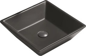 Mexen Pola chiuvetă de blat 41 x 41 cm, negru mat - 22224185