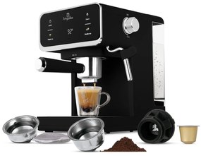 Espressor digital 3 in 1 Matte Black Berlinger Haus BH/9851