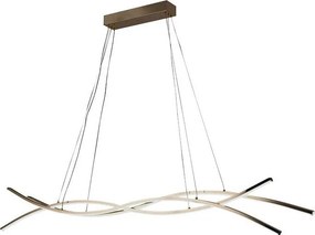 Lustră LED dimabilă aplicată LED/80W/230V 3000-6500K + telecomandă