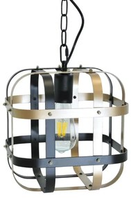 Lustră pe lanț KLATKA 1xE27/10W/230V