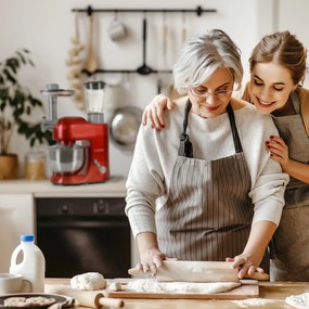 Klarstein Lucia, robot de bucătărie, 3 in 1, 1800 W / 2,7 PS, 5l, otel inoxidabil, fara BPA